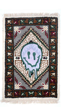 Load image into Gallery viewer, Smiley White - Car Rug Reloaded - rugriders
