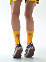 Load image into Gallery viewer, RugRiders Palm Tree Socks – Caramel
