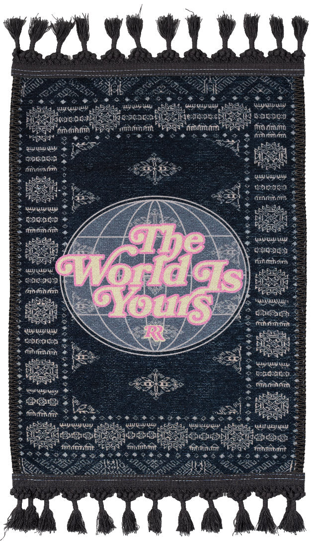 The World Is Yours - Car Rug