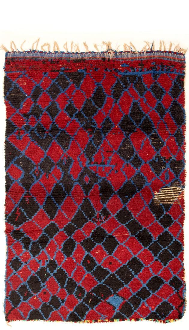 Gewebter Teppich von Marokko